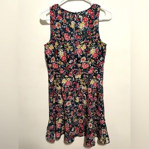 Floral Short Sleeve Dress